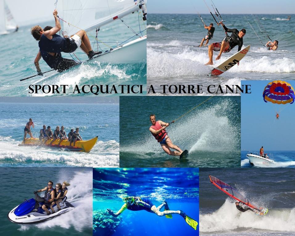 Blue Sea Apartment Torre Canne Luaran gambar